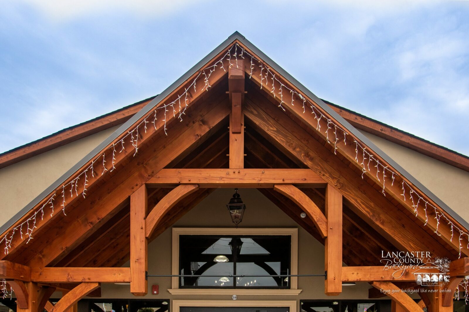 timber frame storefront in new jersey