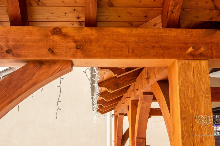 custom timber frame joinery in new jersey