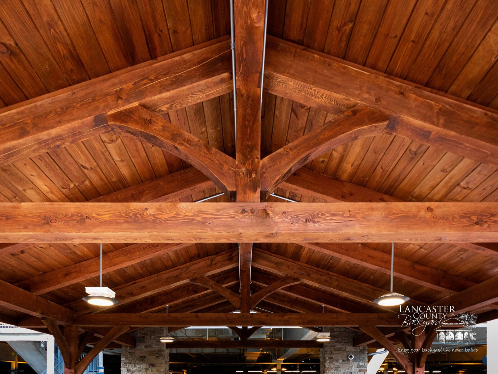 allentown casino pavilion timber frame