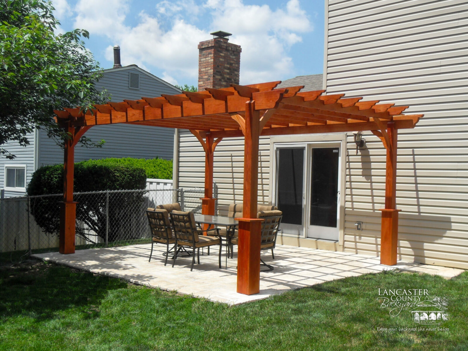 Vinyl vs Wood Pergolas. Wood Pergola