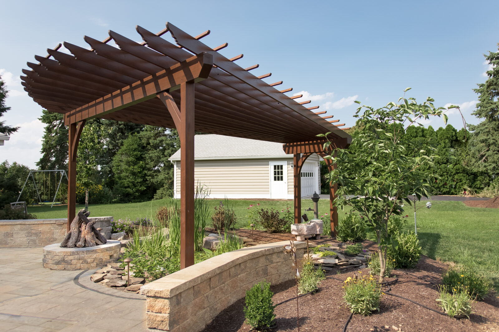 [2020] Astonishing Wood Pergola Lancaster County Backyard