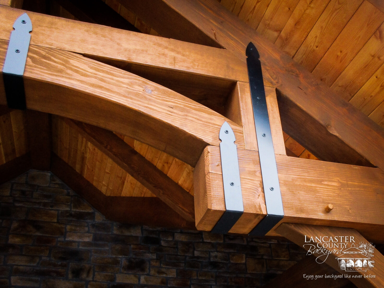 Sauders New Timber Frame Storefront