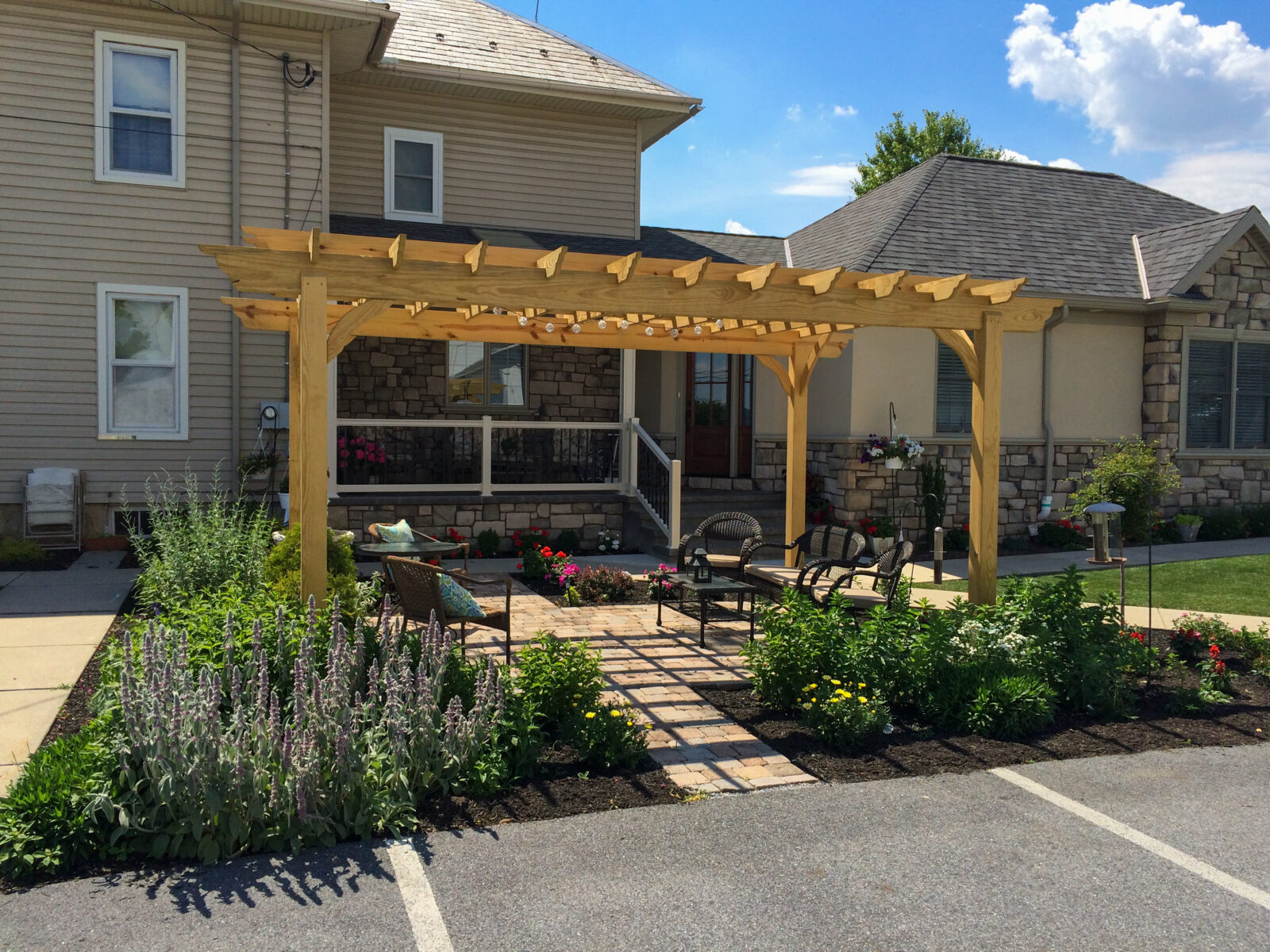Amish Built Pergolas for Sale Save on a Modern Pergola