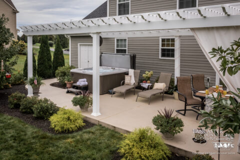 outdoor building vinyl pergola for sale in ia