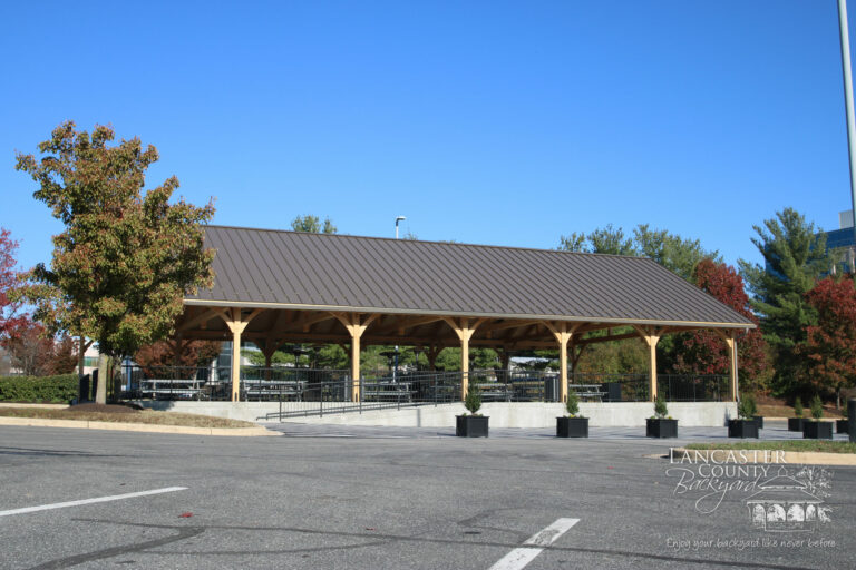 large commercial pavilion
