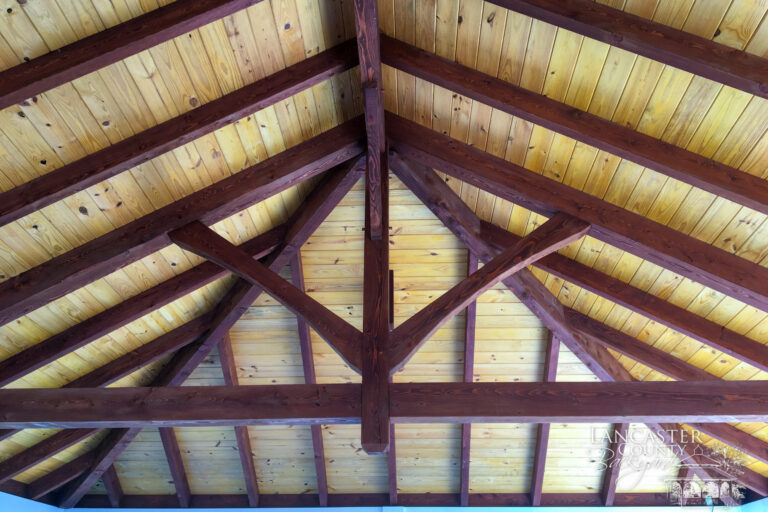 30x45 montford with timber frame trusses